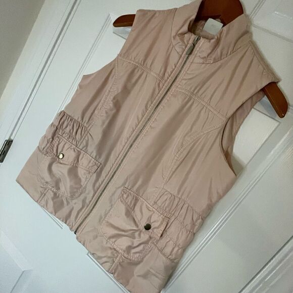 Pale pink ZENERGY by Chicos vest size 0 - Picture 1 of 6